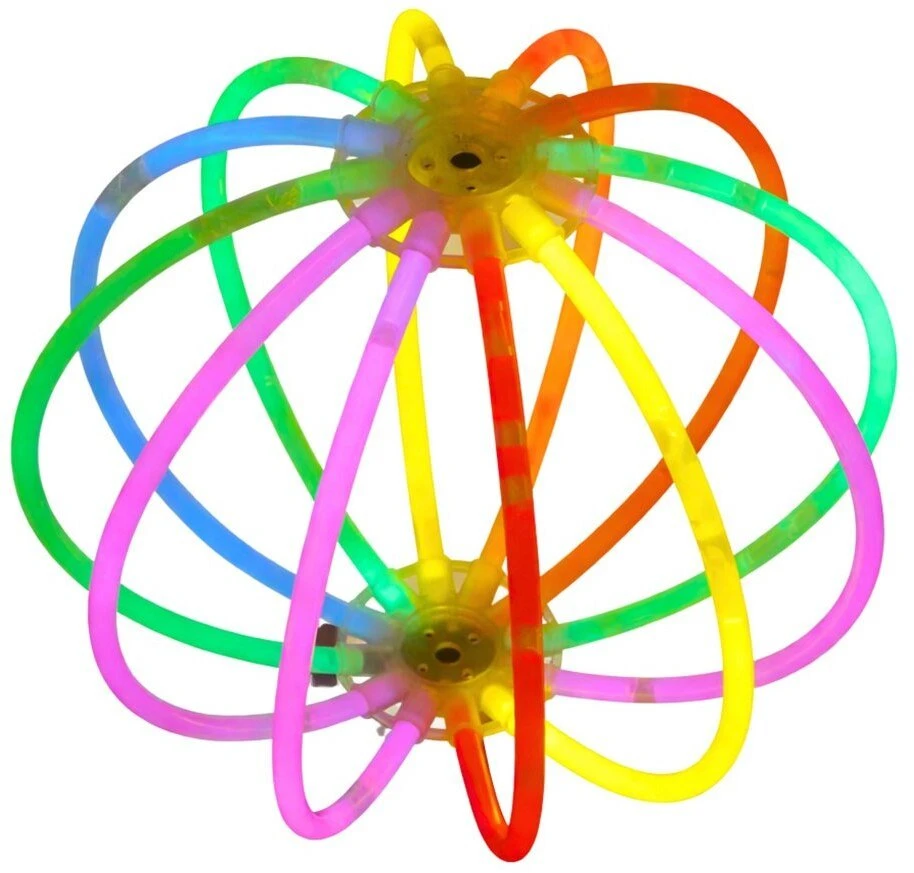 Lean Toys Dviguba švytinti apyrankė 20 cm