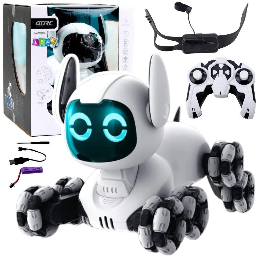 Interaktyvus robotas TOOBY šuo su nuotoliniu valdymu