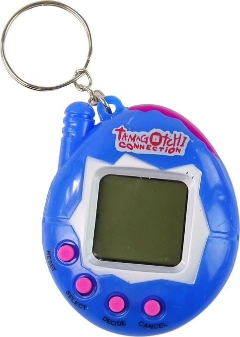 Lean Cars Elektroninis gyvūnėlis Tamagotchi mėlyname kiaušinyje