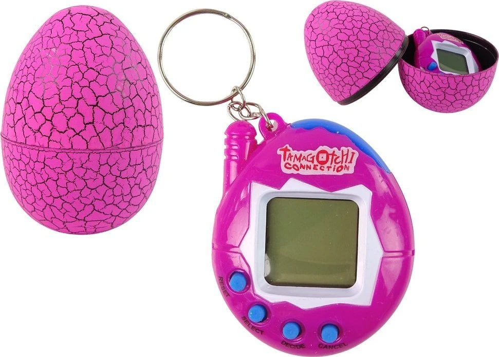 Lean Cars Rožinis Tamagotchi žaidimas elektroninis augintinis