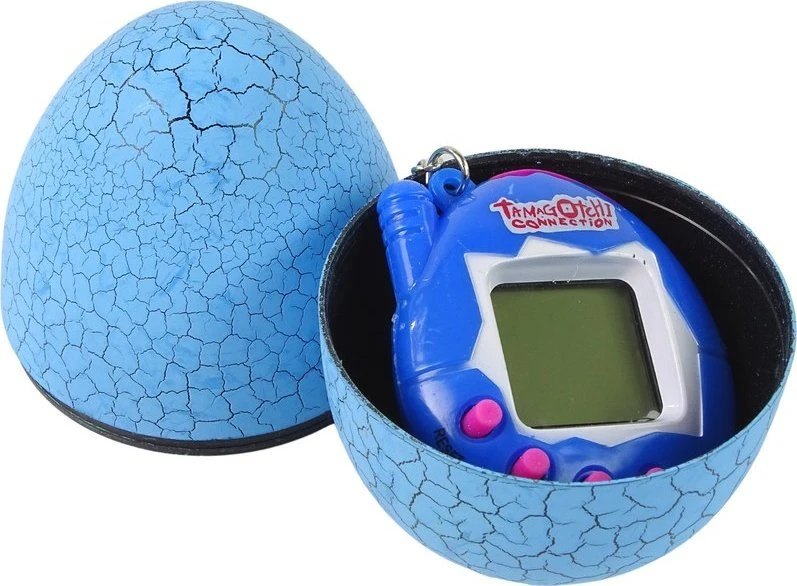 Lean Cars Elektroninis gyvūnėlis Tamagotchi mėlyname kiaušinyje