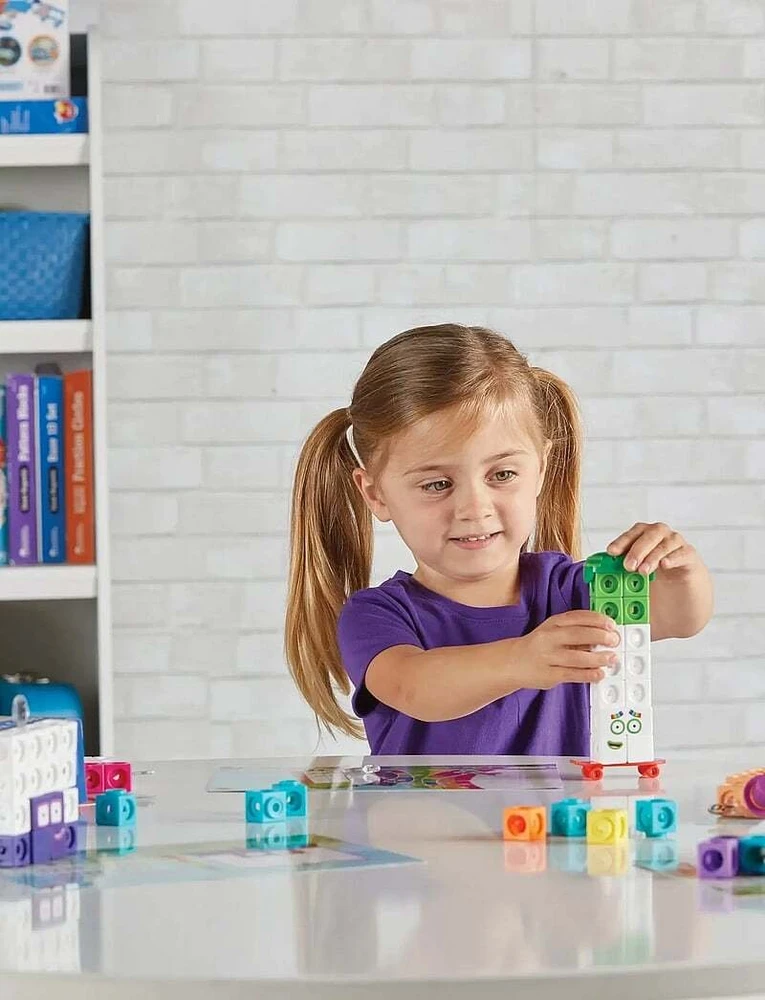 Learning Resources Mokymosi ištekliai – Skaičių blokai – Užduočių rinkinys su skaičiais nuo 11 iki 20 (LSP0950-SCA)