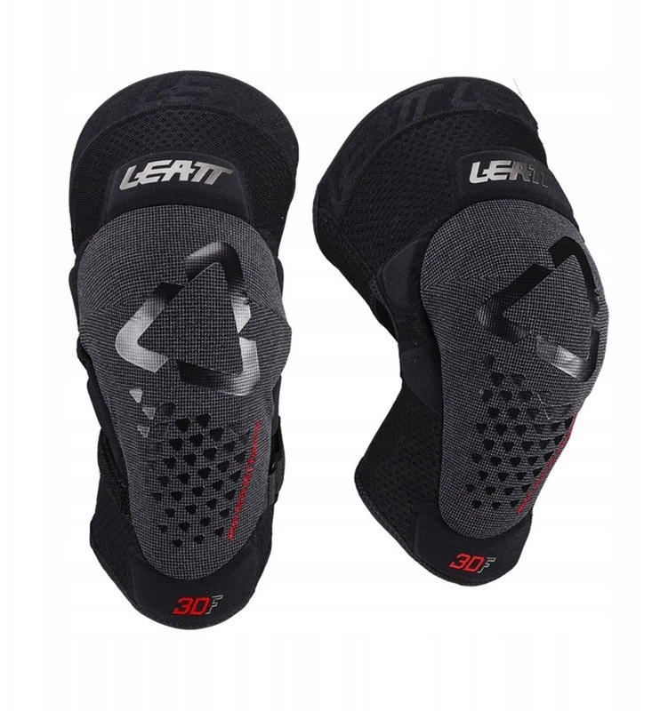 LEATT Knee Guard 3DF 5.0 Evo knee guards dydis L, juodas