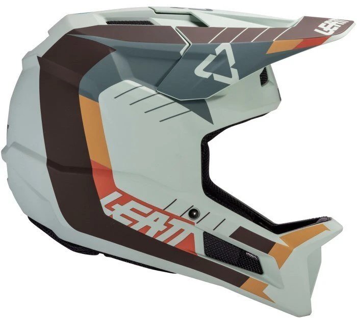 LEATT MTB Gravity 2.0 V25 uždaras dviračių šalmas, L dydis, mėtinė
