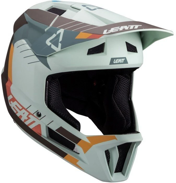 LEATT MTB Gravity 2.0 V25 uždaras dviračių šalmas, L dydis, mėtinė