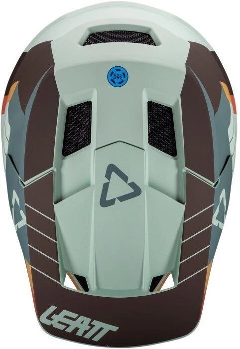 LEATT MTB Gravity 2.0 V25 uždaras dviračių šalmas, L dydis, mėtinė