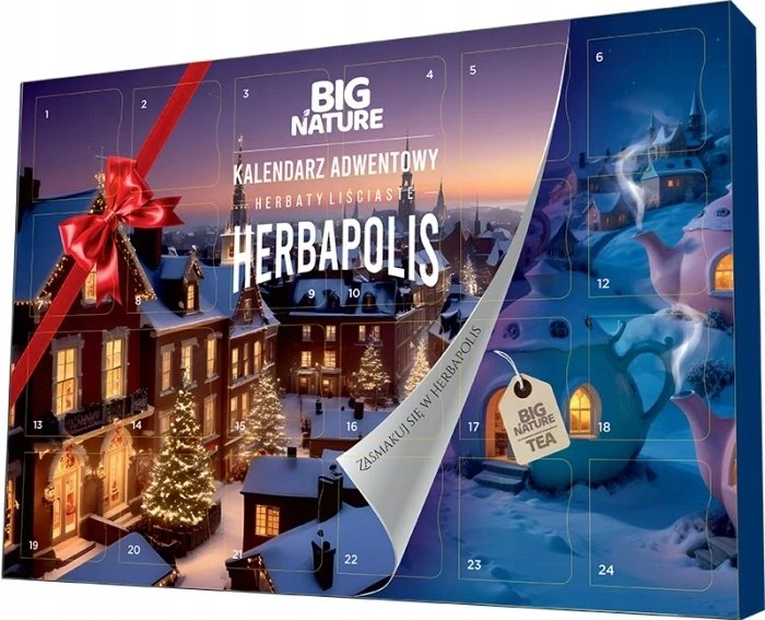 LEBENSBAUM (przyprawy, herbaty, kawy) Big Nature Herbapolis Advento kalendorius su arbatomis, 24 vnt.