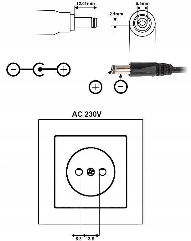 LechPol MAITINIMO BLOKAS PS302 FOR CCTV TESTERS