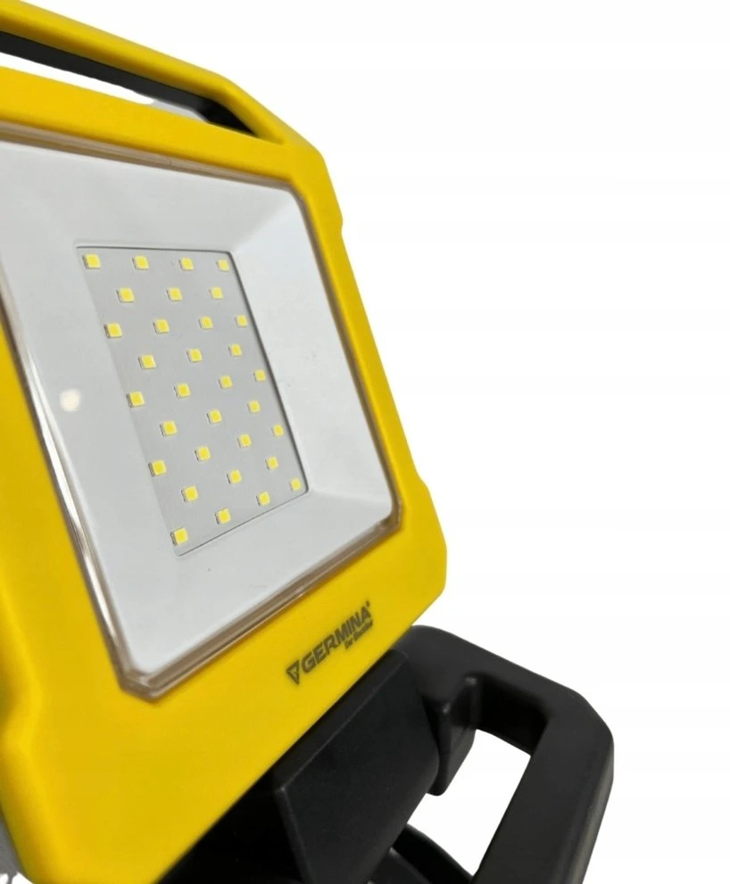LED dirbtuvių lempa HERCULES 10W 700lm ir 350lm 6500K IP54 įkraunama su išorinės baterijos funkcija GW-0034