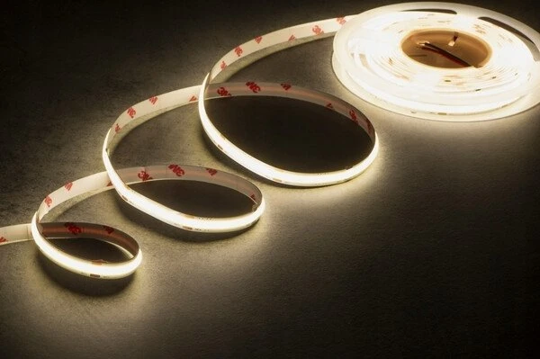LED juosta Kanlux Šviesos virvė LCOB 14W/M 24 IP00-NW 1540lm/m 4000K ritinėlis 5m Ra90 39411