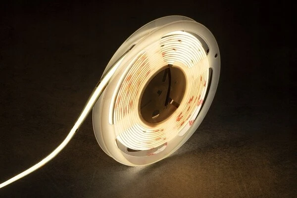 LED juosta Kanlux Šviesos virvė LCOB 14W/M 24 IP00-NW 1540lm/m 4000K ritinėlis 5m Ra90 39411