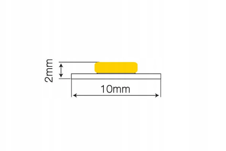 LED juosta 24Vdc, 8W/m, COB 320LED/m, 800lm, neutraliai balta 4000K, 180°, LED LINE