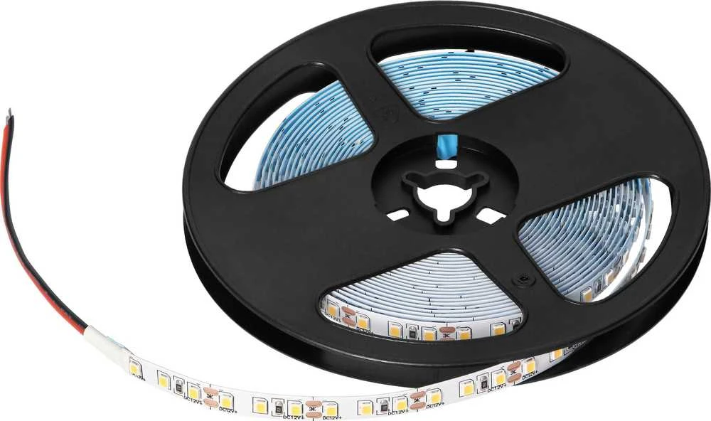 Orno Taśma LED juosta 12V, 2835, 120L/m, 1000lm/m, 9.6W/m, IP20, 4000K, 5m