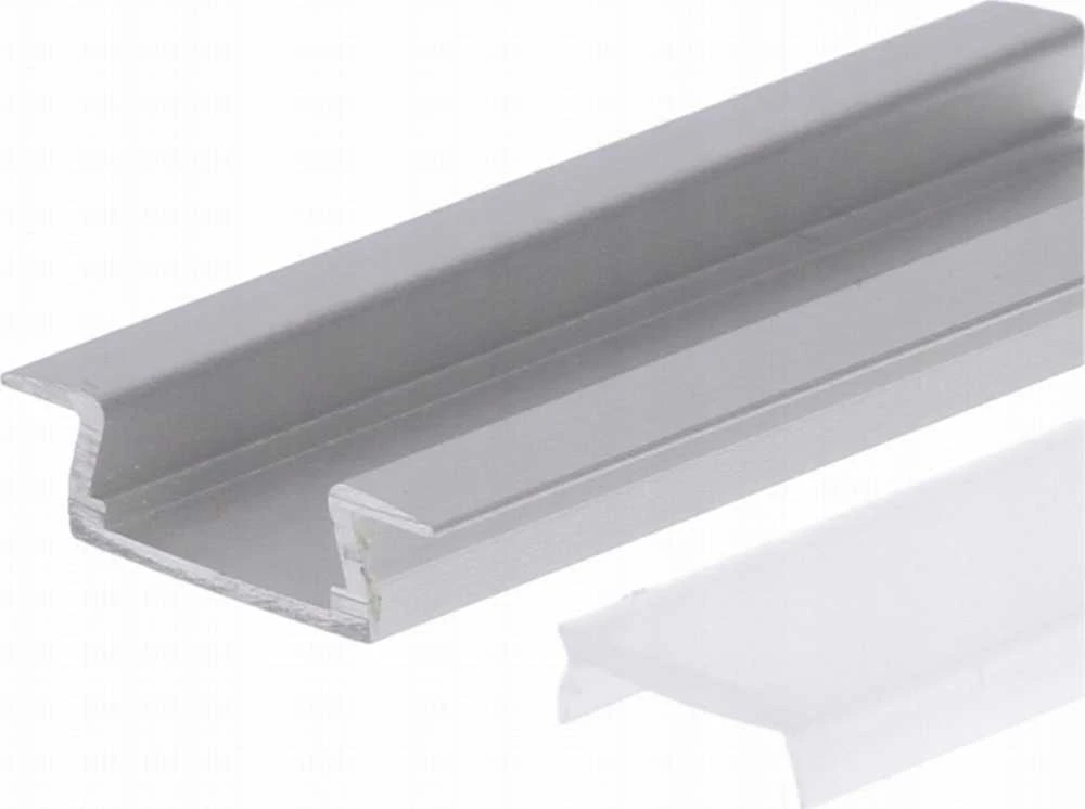LED juosta Prescot Prescot B3775ANODA_2M+KACOM LED profilis baltas