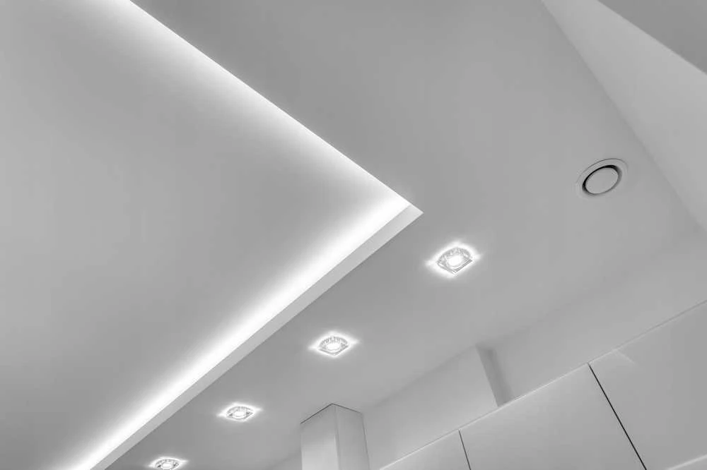 LED juosta Prescot Prescot LED profilis MICRO-K-ALU-MLC-2M 2m pieno spalvos, įleidžiamas, anoduotas COM