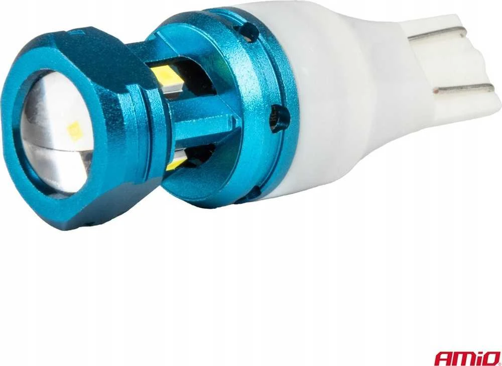 LED lemputės Canbus T15 W16W 4SMD 1860XS baltos 12V 24V amio-04251