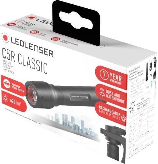 LED Lenser Žibintuvėlis Ledlenser Žibintuvėlis Ledlenser C5R Classic