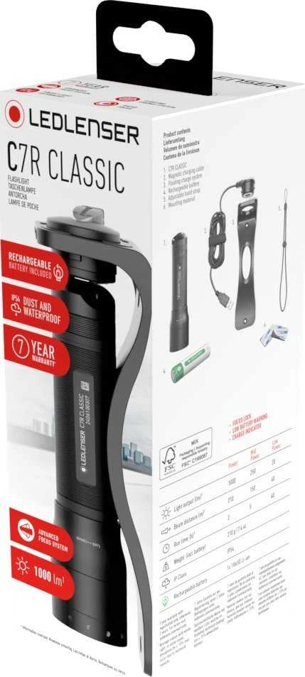 LED Lenser Ledlenser 503150 žibintuvėlis Juoda Rankinis žibintuvėlis LED