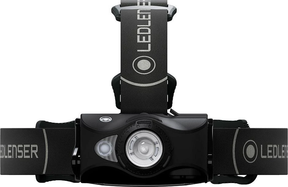 Žibintuvėlis LED LENSER MH8 (juodas) Multicolor LED