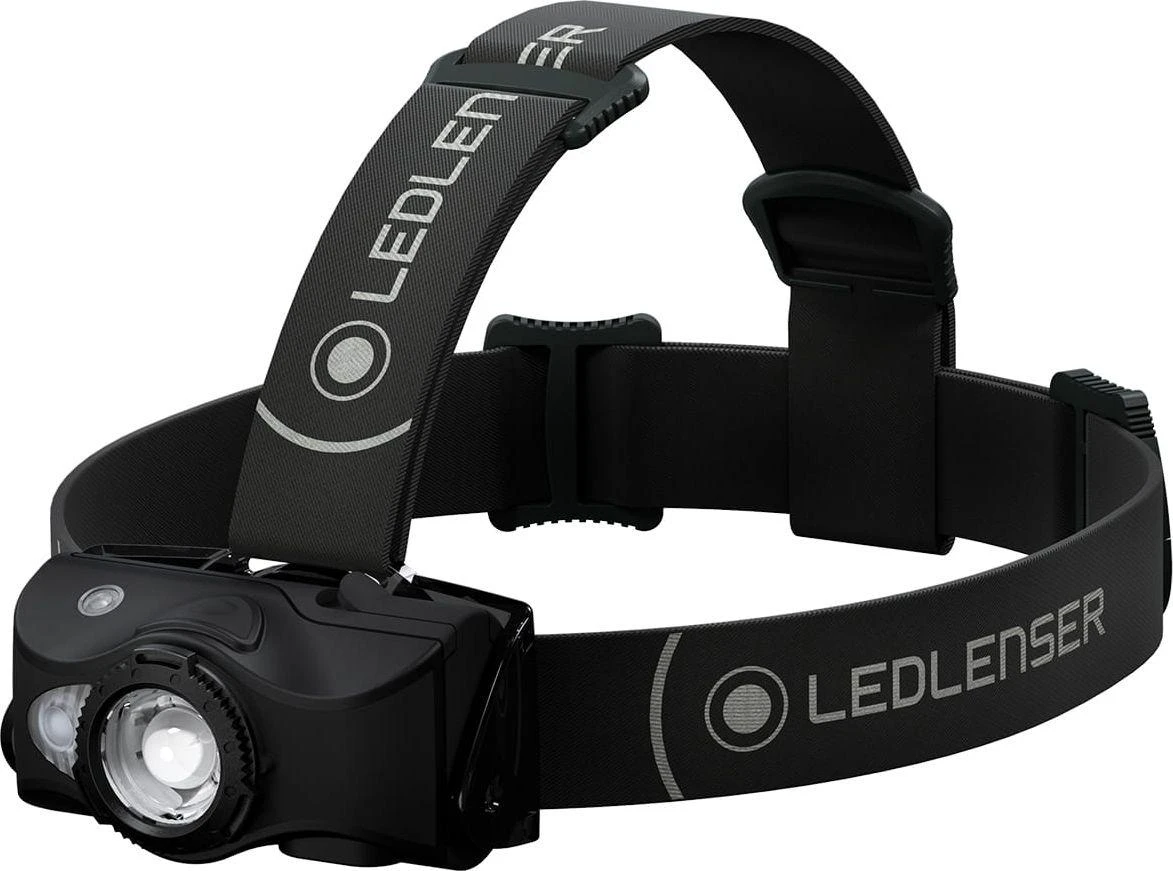 Žibintuvėlis LED LENSER MH8 (juodas) Multicolor LED