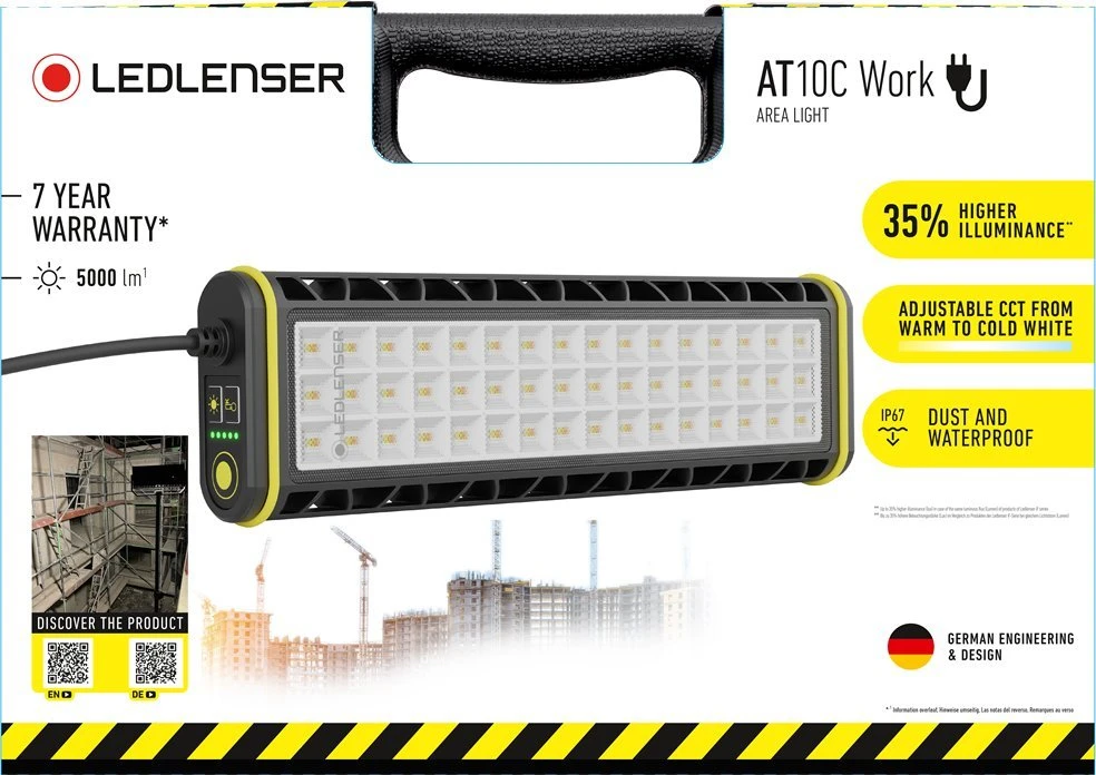 LED Lenser Žibintuvėlis Ledlenser AT10C Work