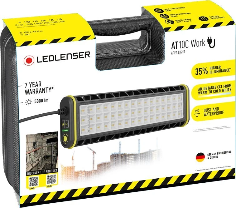 LED Lenser Žibintuvėlis Ledlenser AT10C Work
