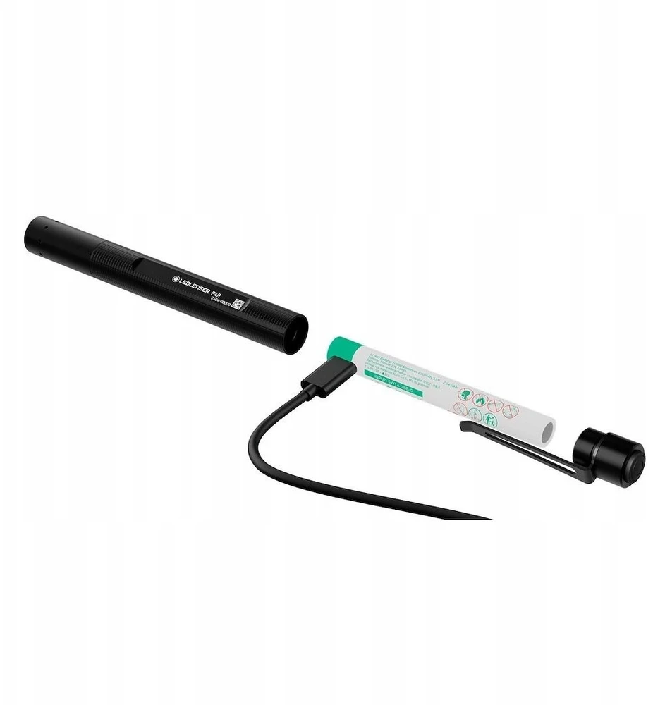 LED Lenser Ledlenser P4R Juodas Pen Flashlight LED