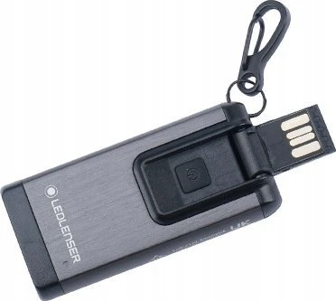 LED Lenser Flashlight - Ledlenser K6R 4GB pilkas