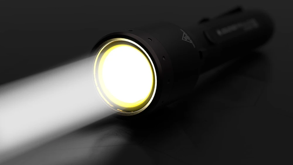 LED Lenser Ledlenser 502987 prožektorius Juodas Hand prožektorius LED
