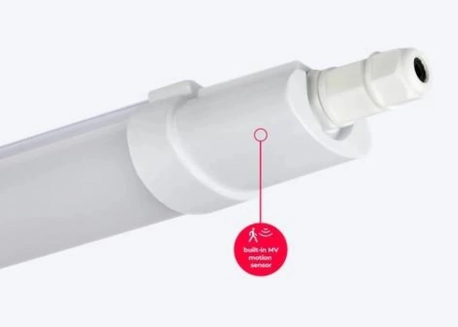 Led Line Lite Hermetinis šviestuvas su MW judesio jutikliu TRI-PROOF, 230Vac, 45W, 5400lm, 150cm, IP65, 4000K, LINIX