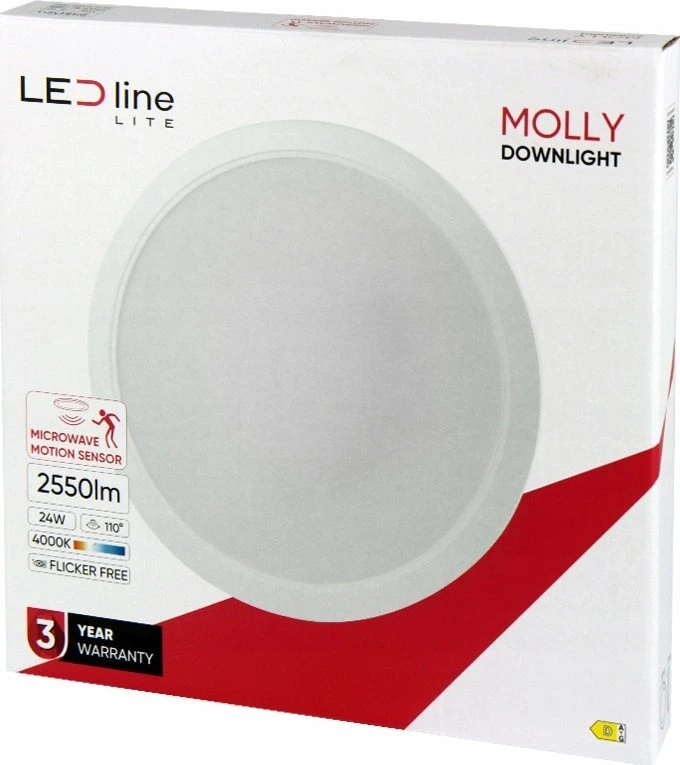Led_Line Įmontuojamas šviestuvas LED Line MOLLY, 24W, 3000-6000°K,LED
