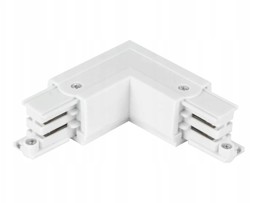 Led Line Prime Jungtis L formos 3 fazių bėgeliui LUMICANTO kairė pusė baltas
