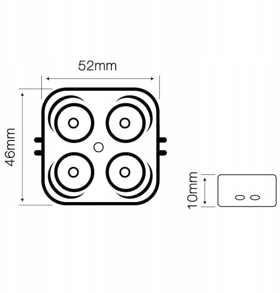 LED modulis, 12Vdc, 3.0W, OSRAM SMD, 285lm, 170°, 6500K IP65, LED line