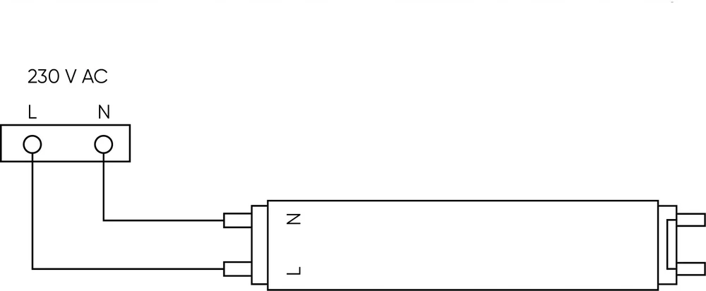 „Led Line Lite“ LED lemputė T8 G13 230V 9W 60cm 900lm, 100lm/W, 4000K, NANO