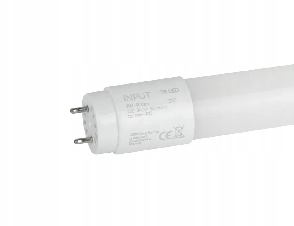 „Led Line Lite“ LED lemputė T8 G13 230V 9W 60cm 900lm, 100lm/W, 4000K, NANO