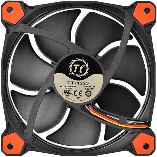 „Thermaltake Riing 12“ raudona