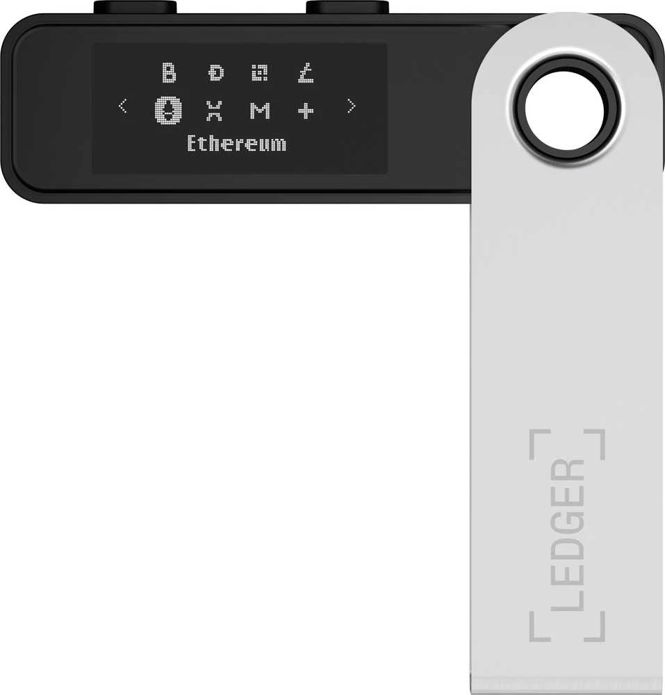 Aparatinė piniginė kriptovaliutoms Ledger Nano S Plus Matte Juodas