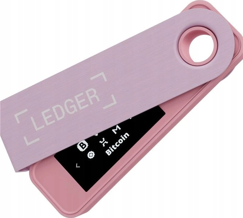 Aparatinė piniginė kriptovaliutoms Ledger Nano S Plus Pastel Rožinė