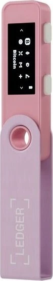 Aparatinė piniginė kriptovaliutoms Ledger Nano S Plus Pastel Rožinė