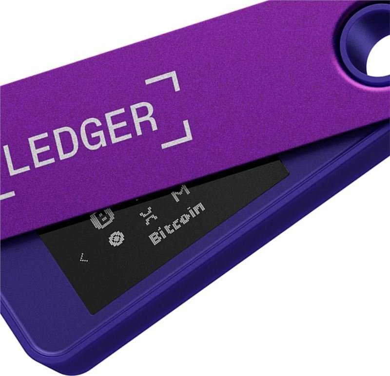 Ledger Nano S Plus Amethyst Violetinė kriptovaliutos aparatinė piniginė | Tiekimas