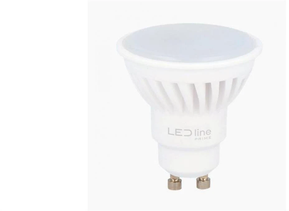 Led Line Prime Lemputė LED GU10 230V 7W 1000lm, 142lm/W, 120° neutraliai balta 4000K, keramikinė