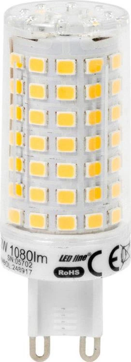 Lemputė LED G9 230V 12W, 1160lm, neutraliai balta, LED line