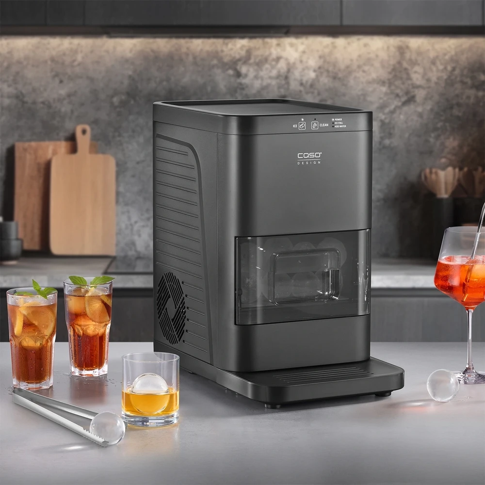 Ledukų gaminimo aparatas Caso IceBall Pro, 130 W, Juodas