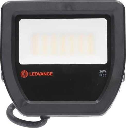 20W Prožektorius LEDVANCE, 4000K, IP65, juodas