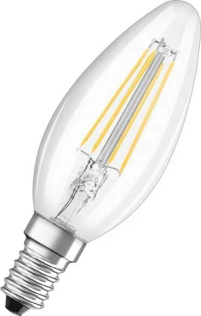 OSRAM VALUE E14 4W/827 CLB40W šilta siūlinė žvakė