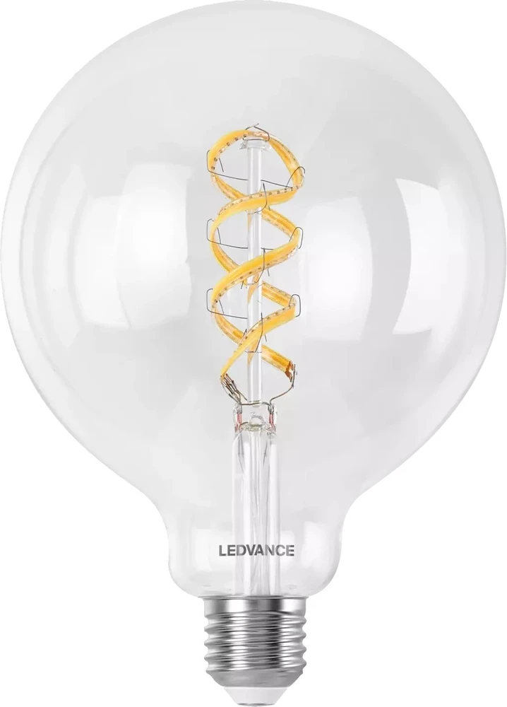 LEDVANCE SMART+ MATTER filamentinė daugiaspalvė klasikinė 4,8 W - E27 išmanioji lemputė