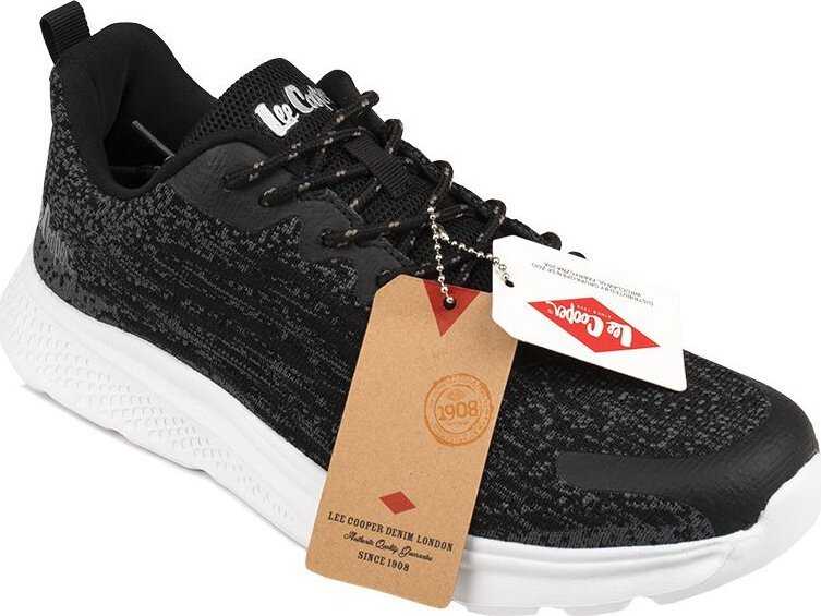 Lee Cooper juodi ir pilki vyriški batai LCW-22-32-1227M (43)