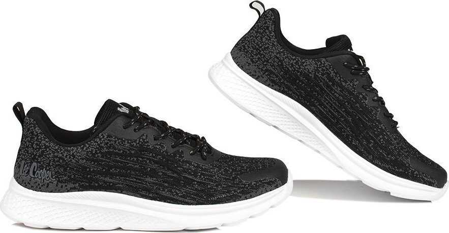 Lee Cooper juodi ir pilki vyriški batai LCW-22-32-1227M (43)