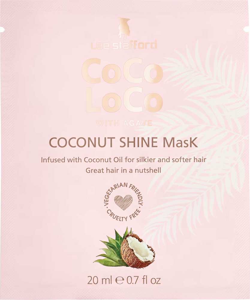 Lee Stafford Lee Stafford Coco Loco kokosų blizgesio kaukė