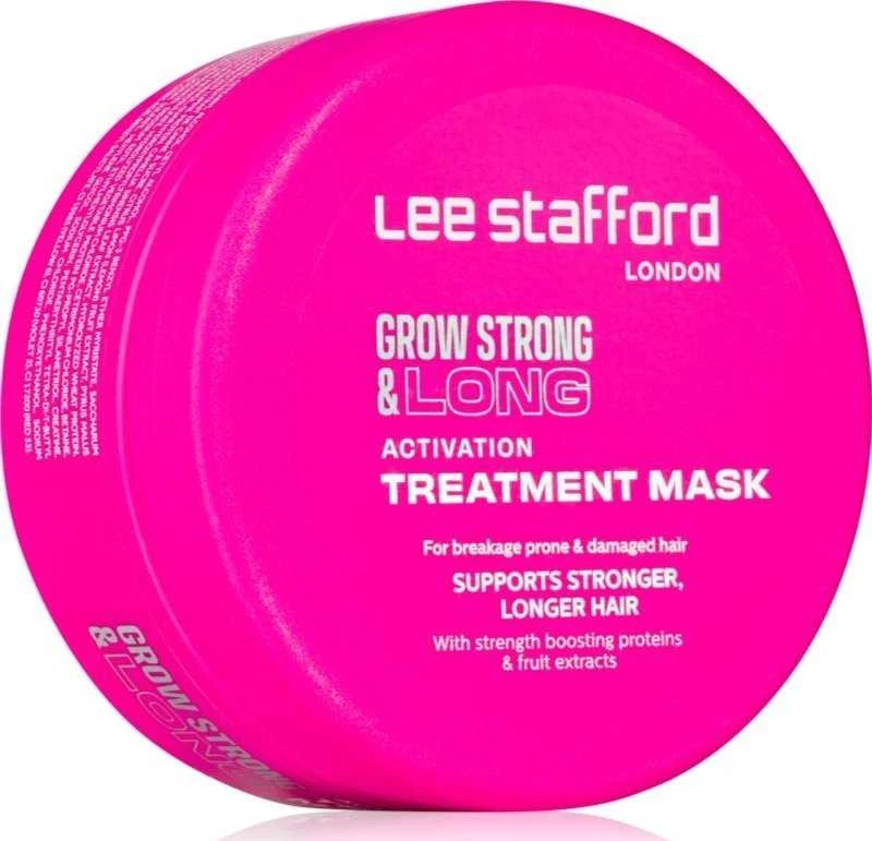 Lee Stafford - Grow Strong Long aktyvinimo kaukė, 200 ml